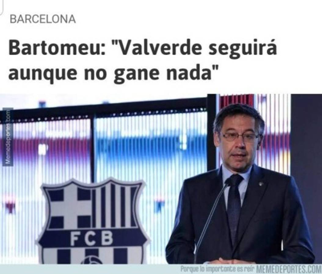 Barcelona y Real Madrid, víctimas favoritas de los memes más divertidos de la semama   