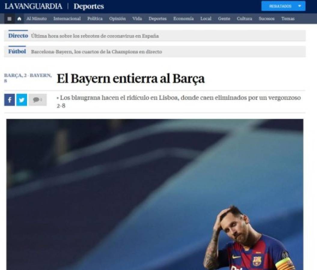 La prensa ataca con furia al Barcelona: Lo tildan de 'juguete' y como el 'fin de una era'