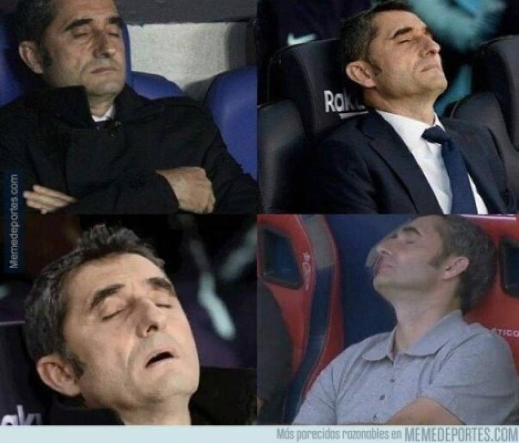 Barcelona anuncia cambio en el banquillo y los memes hacen pedazos a Ernesto Valverde