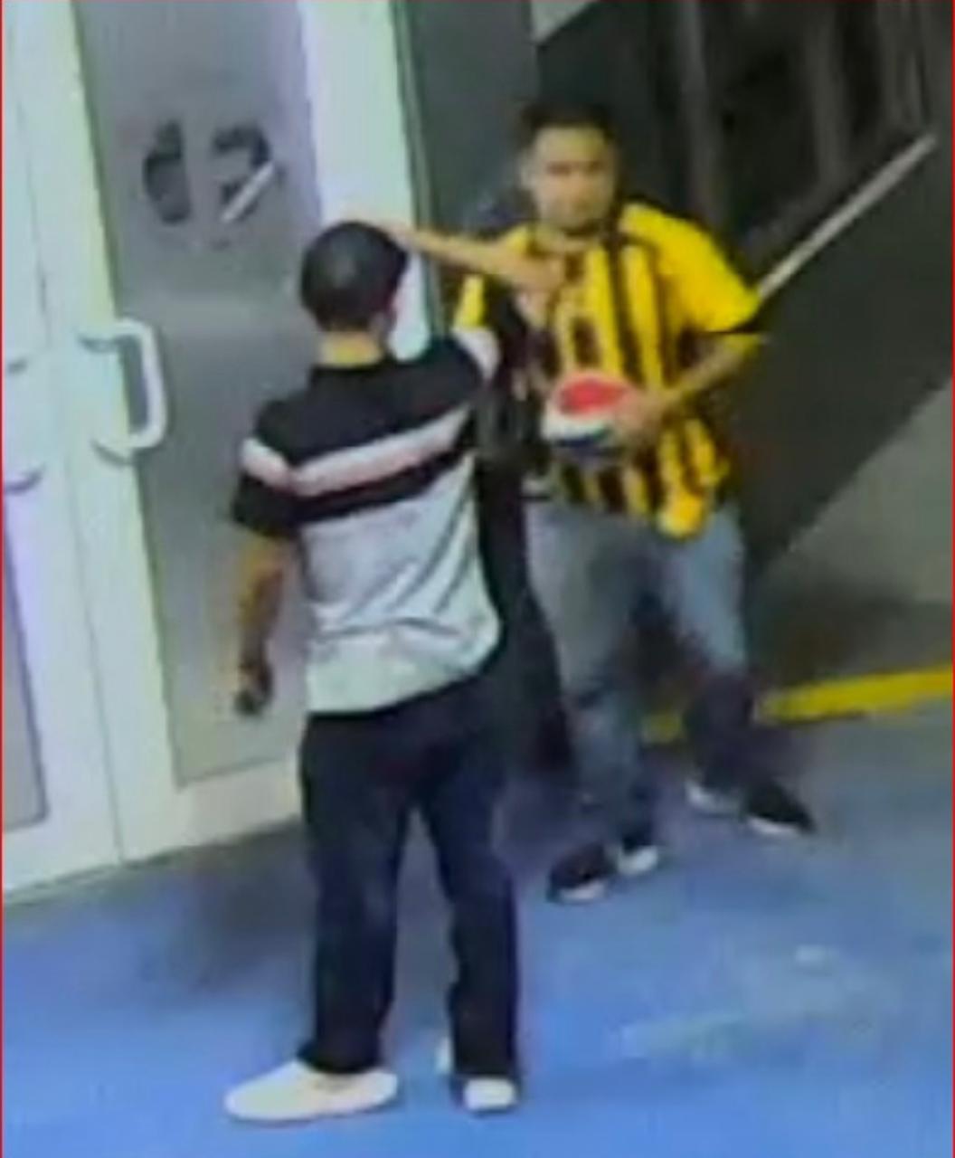 Lo identifican: Cámaras del 911 le hicieron persecución al sujeto que agredió a la mujer policía en el Real España - Motagua