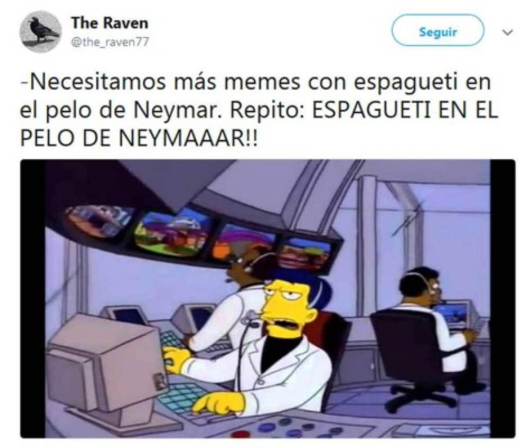 ¡Qué memes! Se burlan del nuevo peinado de Neymar en las redes sociales