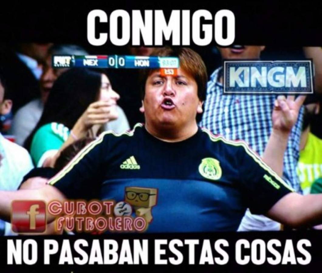 Los memes que destruyen a Osorio y a México por el empate ante Honduras