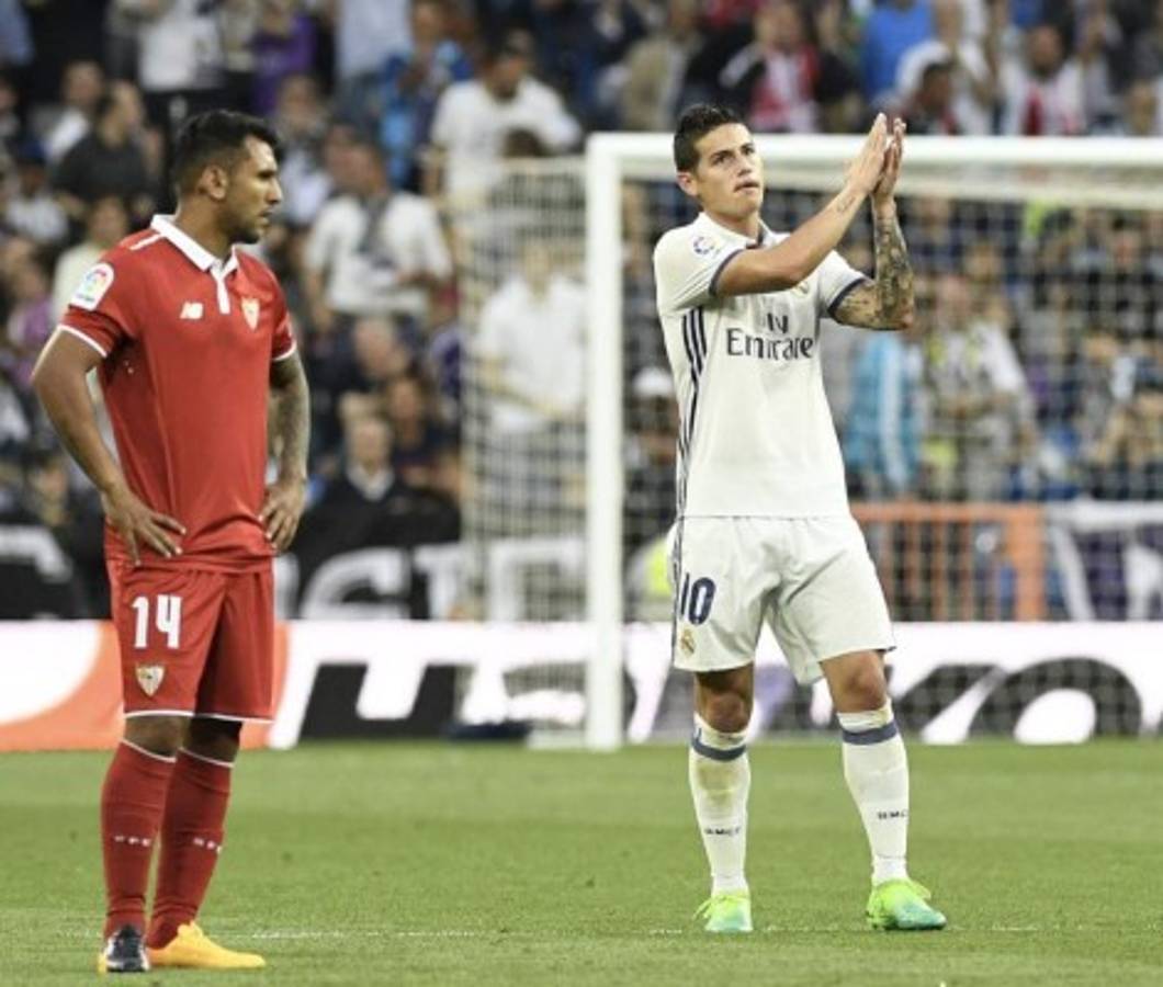 James Rodríguez se despide del Bernabéu llorando y entre aplausos