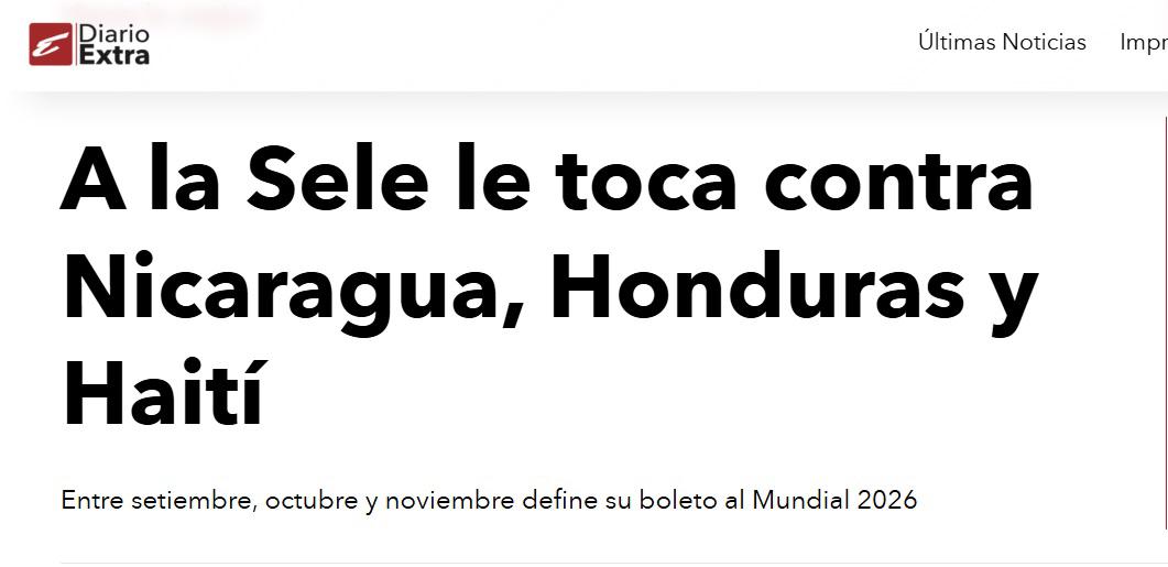 Ticos tienen el cierre más complicado: prensa de Honduras y Costa Rica imponen estadísticas brutales a favor de los catrachos