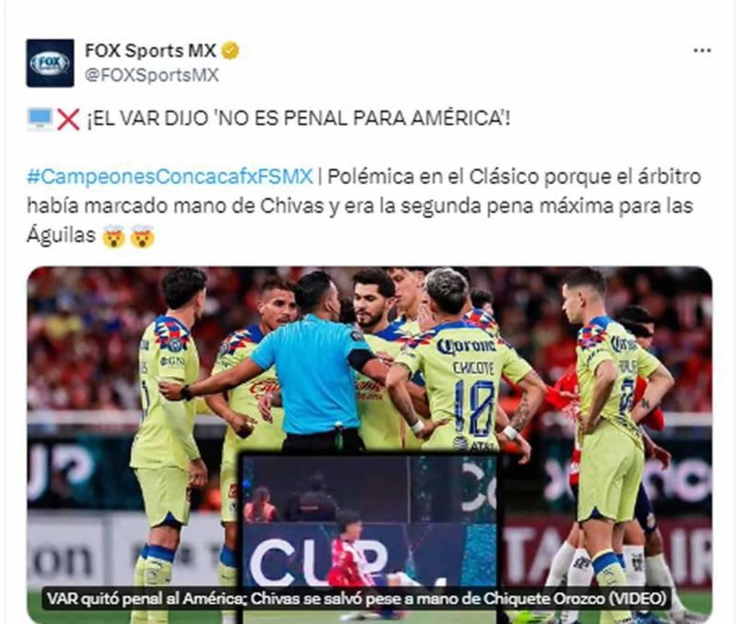 ¿Said Martínez tuvo miedo en el Chivas - América? Expertos reaccionan al arbitraje del hondureño en la Concachampions