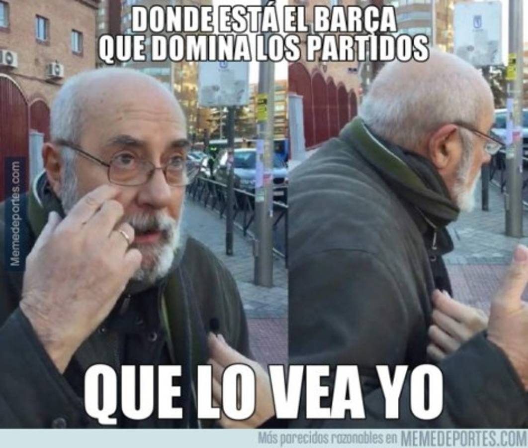 ¡Ni ganando lo perdonan! Afición avasalla con duros memes al Barcelona