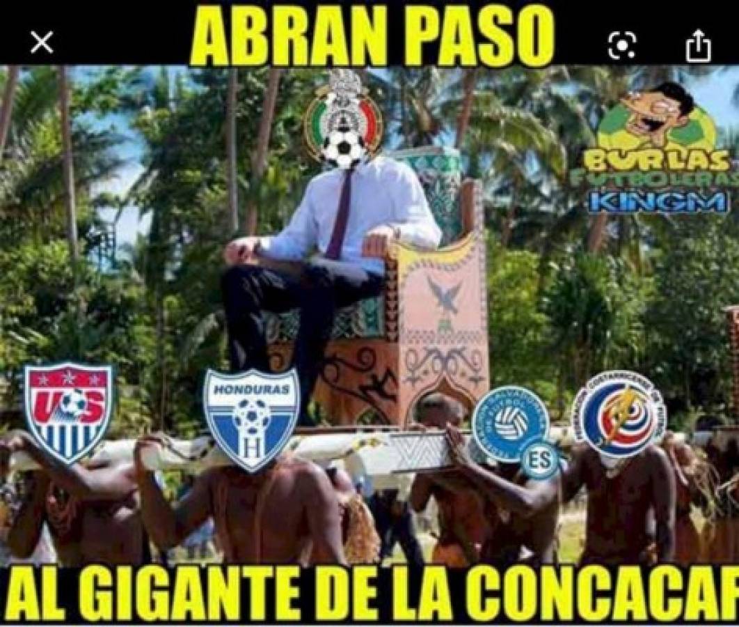 Costa Rica, Panamá, México y Honduras, protagonistas de los memes en la Liga de Naciones