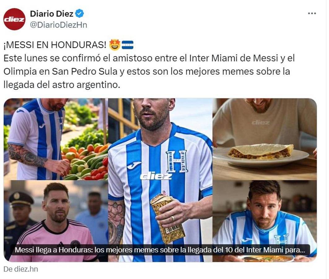 Messi y el Inter Miami generan opiniones por el amistoso en Honduras: “San Pedro Sula será la capital de Centroamérica”