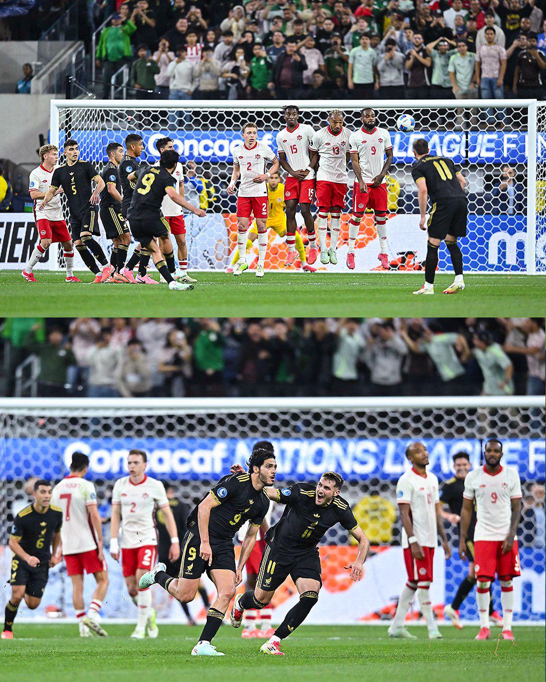 Se reveló el motivo: ¿por qué el técnico de Canadá mostraba una 'X' y un círculo frente a México?