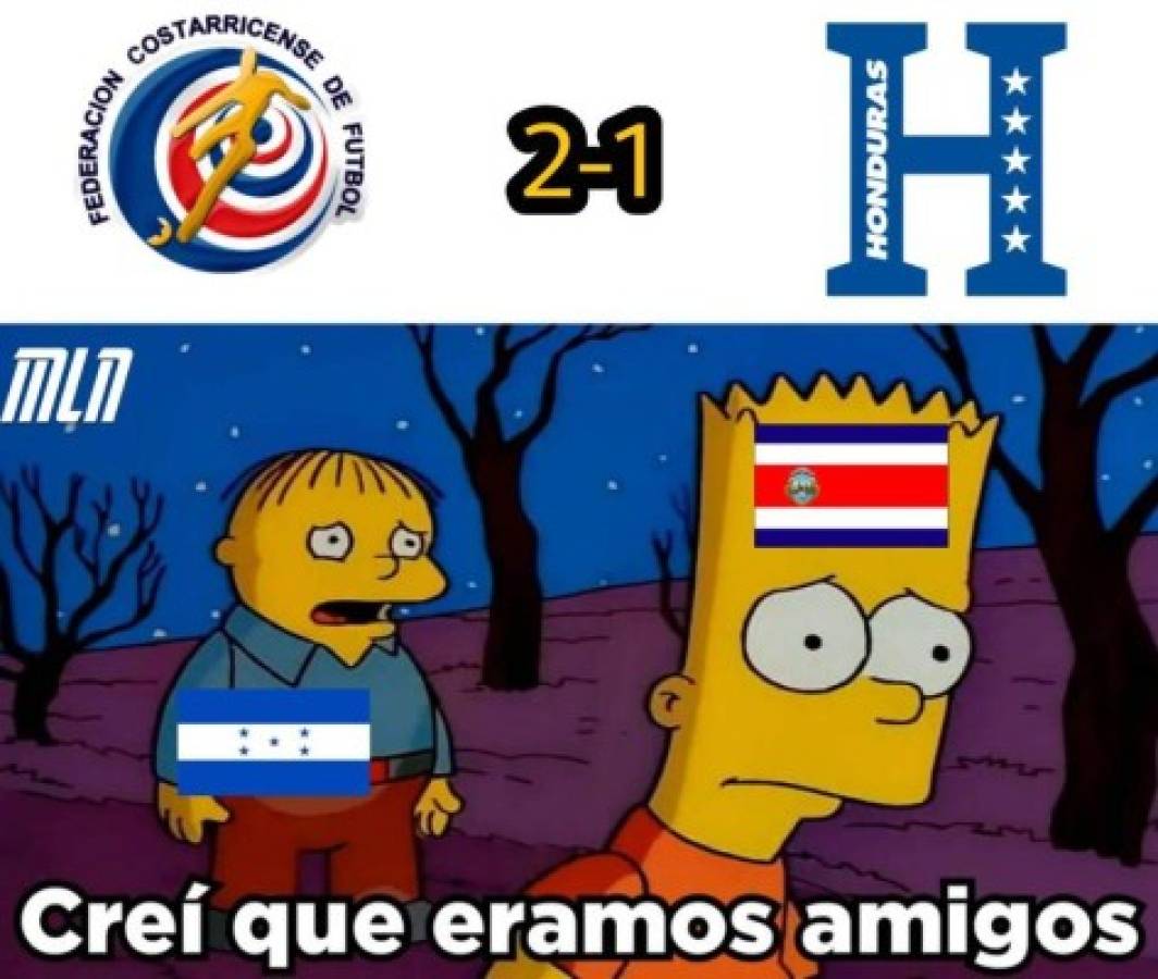 Honduras cae ante Costa Rica, dice adiós al Mundial y no se salva de los crueles memes