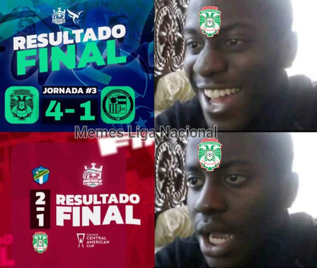 Los memes destrozan a Marathón tras la derrota ante Comunicaciones en la Copa Centroamericana de Concacaf