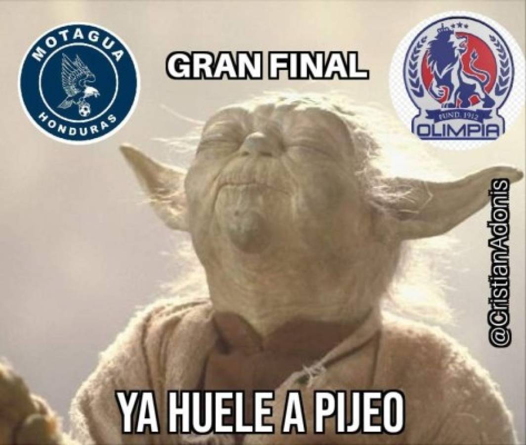 Memes: Hacen pedazos al Olimpia tras conocer que jugará con Motagua la final