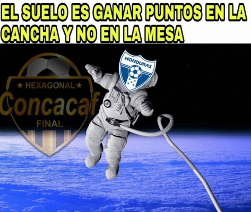 ¡Qué feos memes! Así destruyen a Honduras por tres puntos que nos regaló Concacaf