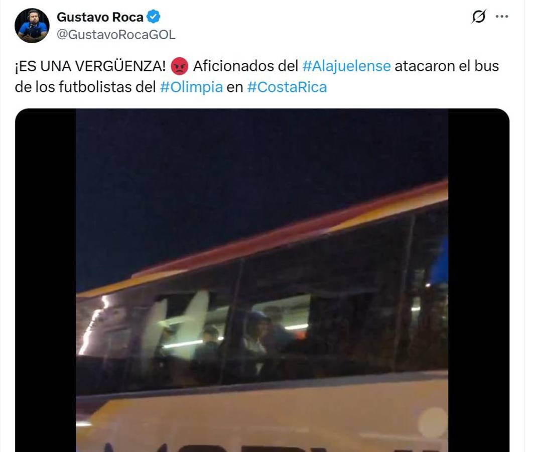 Vergüenza de ataque, descalificación y Concacaf se hará de la vista gorda: prensa de Honduras condena agresión contra Olimpia en Costa Rica