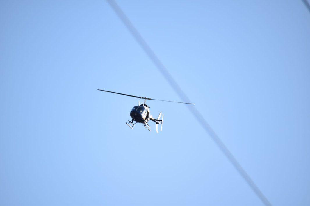 ¡Helicóptero, carros blindados y 700 policías! Así amanecieron las cercanías a la casa de Juan Orlando Hernández