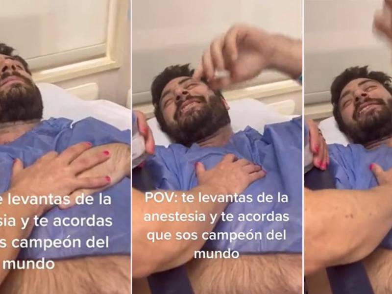¿El aficionado más fiel? Se despertó de la anestesia en un hospital cantando la canción de Argentina: ‘‘Muchachos...’’