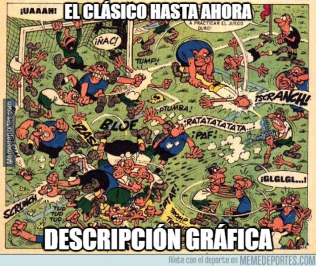 ¡IMPERDIBLES! Los crueles memes que dejó el clásico Barcelona-Real Madrid