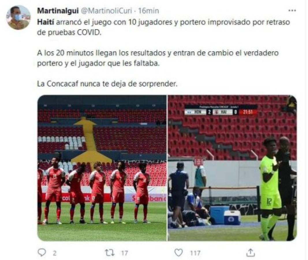 Lluvia de críticas a Concacaf por alineación incompleta de Haití contra Honduras: 'Estamos retrocediendo'