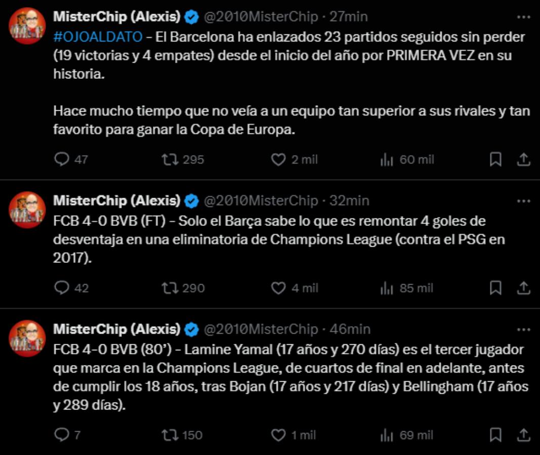 Serie liquidada, semifinales a la vista: así reaccionó la prensa tras la goleada del Barcelona al Dortmund en Champions