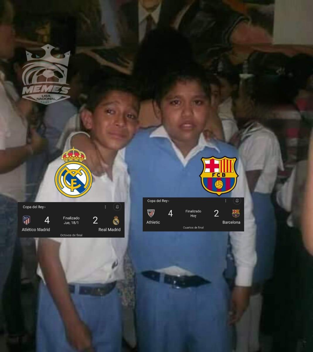 Barcelona y Xavi fueron eliminados en Copa del Rey por el Athletic Bilbao y no se salvan de los memes