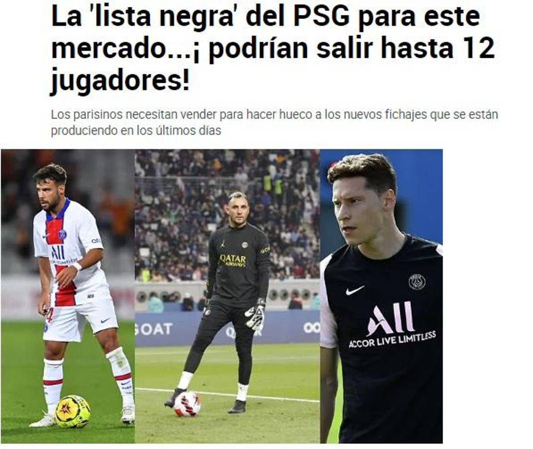 ¿Y Keylor Navas? La profunda limpieza de Luis Enrique en PSG: la lista de 12 jugadores que marcharían del club