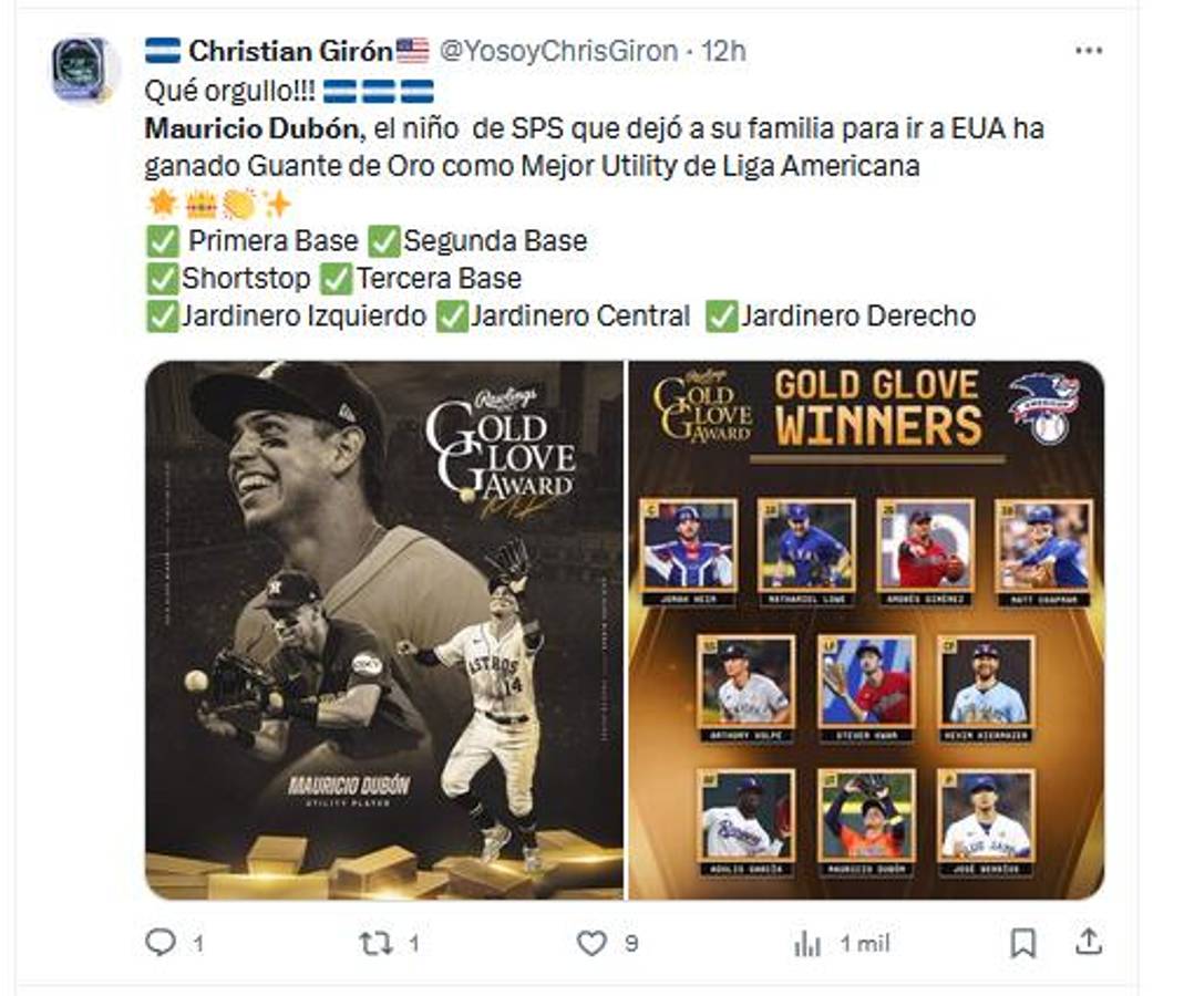 Los Astros de Houston y la prensa hondureña se rinde ante Mauricio Dubón: “Es nuestro The Best”