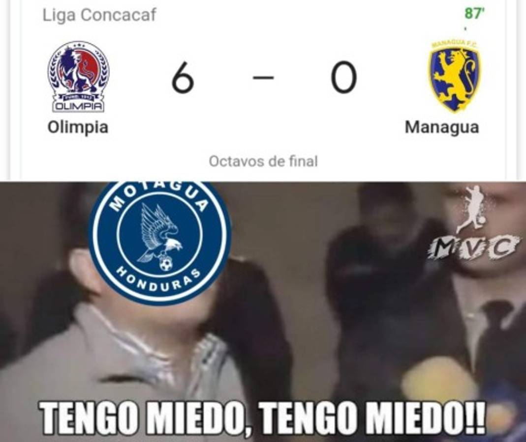 Olimpia golea en la Liga Concacaf y los memes vuelan la red: Motagua y Marathón las víctimas