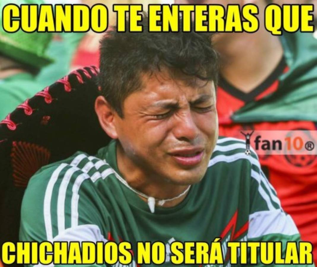 México se venga de Chile y llueven los memes... ¿qué pasó Chicharito?