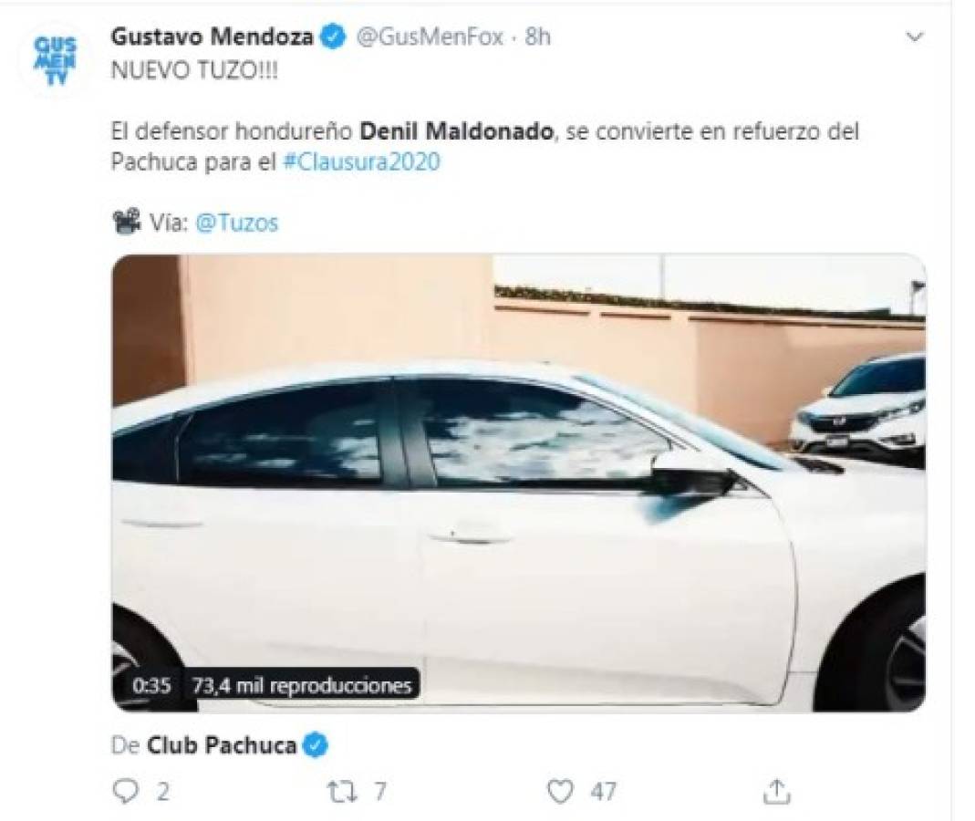 Denil Maldonado: Prensa y periodistas mexicanos hablan sobre el hondureño del Pachuca