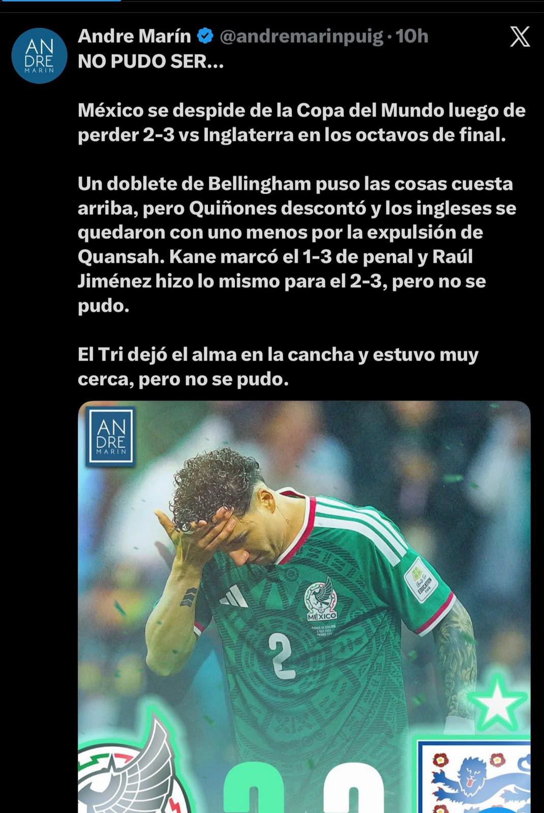 Faitelson destapa al culpable: reacciones de la prensa tras el adiós de México