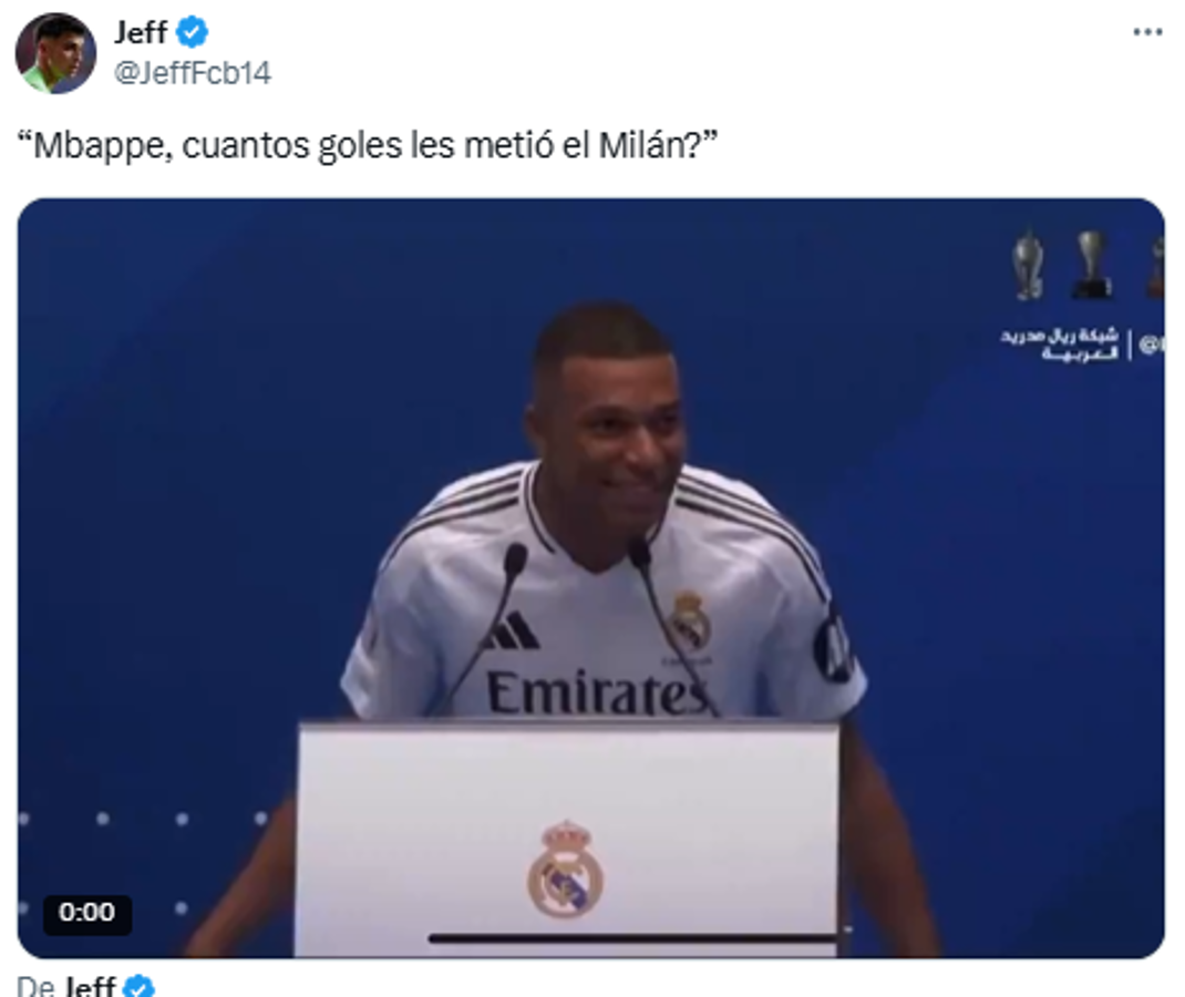 Los memes trituran al Real Madrid tras perder ante Milan: ¡Vinicius y Mbappé, las víctimas!