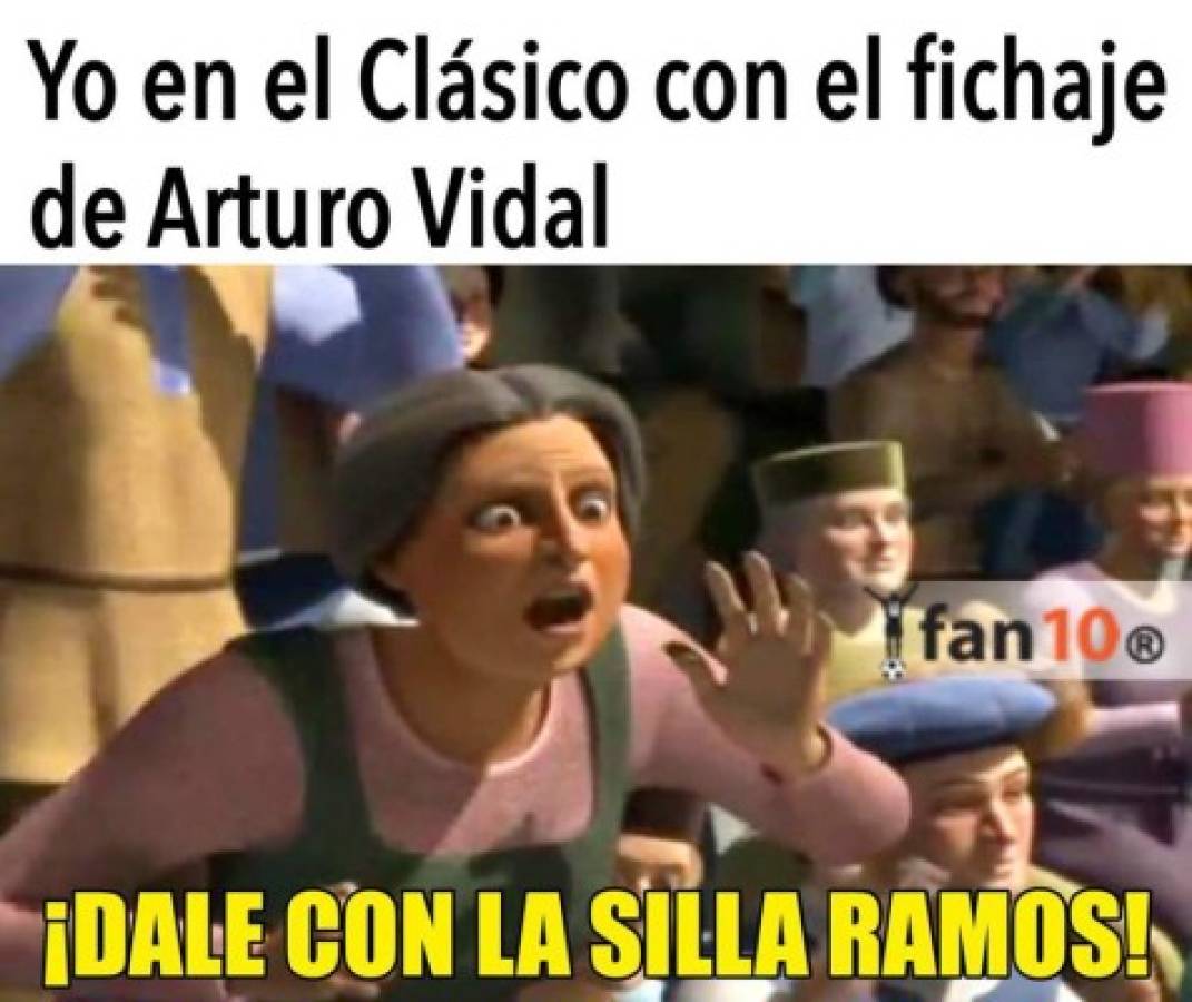 Los nuevos memes de la presentación de Arturo Vidal como jugador del FC Barcelona