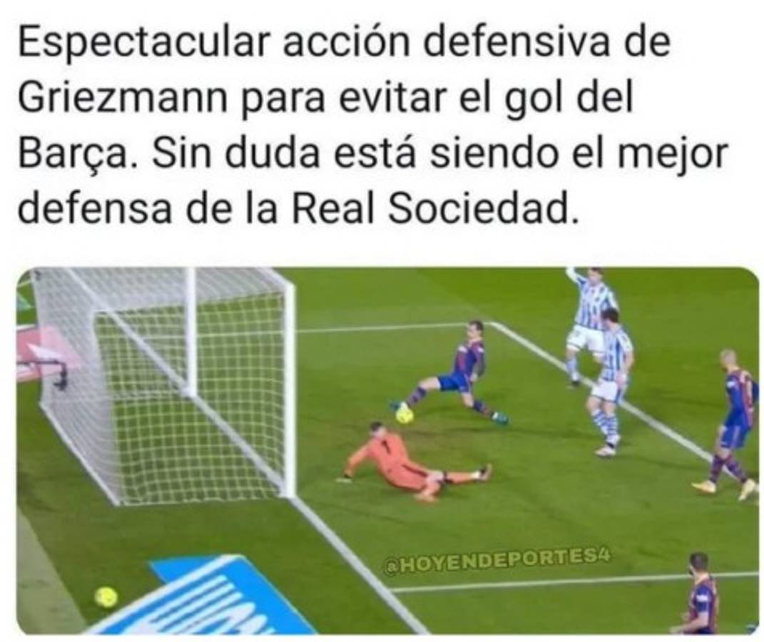 El nuevo look de Griezmann, protagonista de los memes en el Barcelona-Real Sociedad