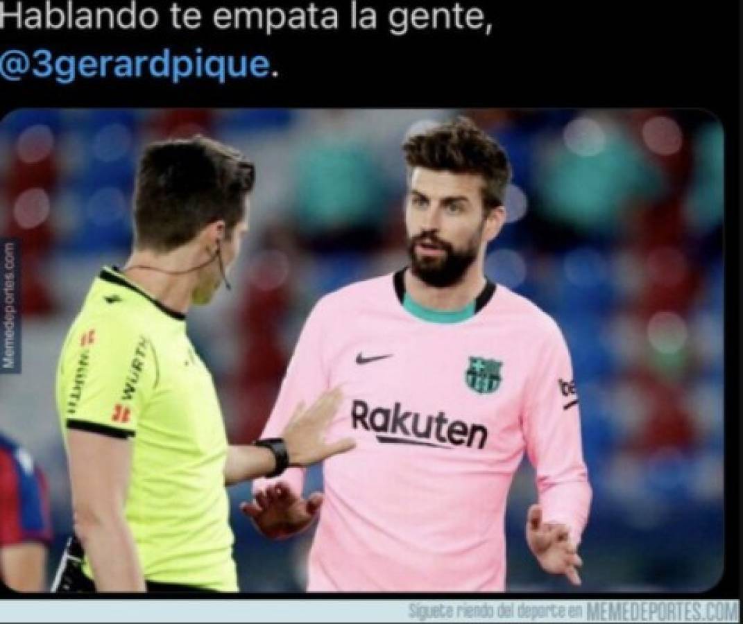 Los nuevos memes que castigan a Messi y Barcelona tras tirar la liga española ante Levante