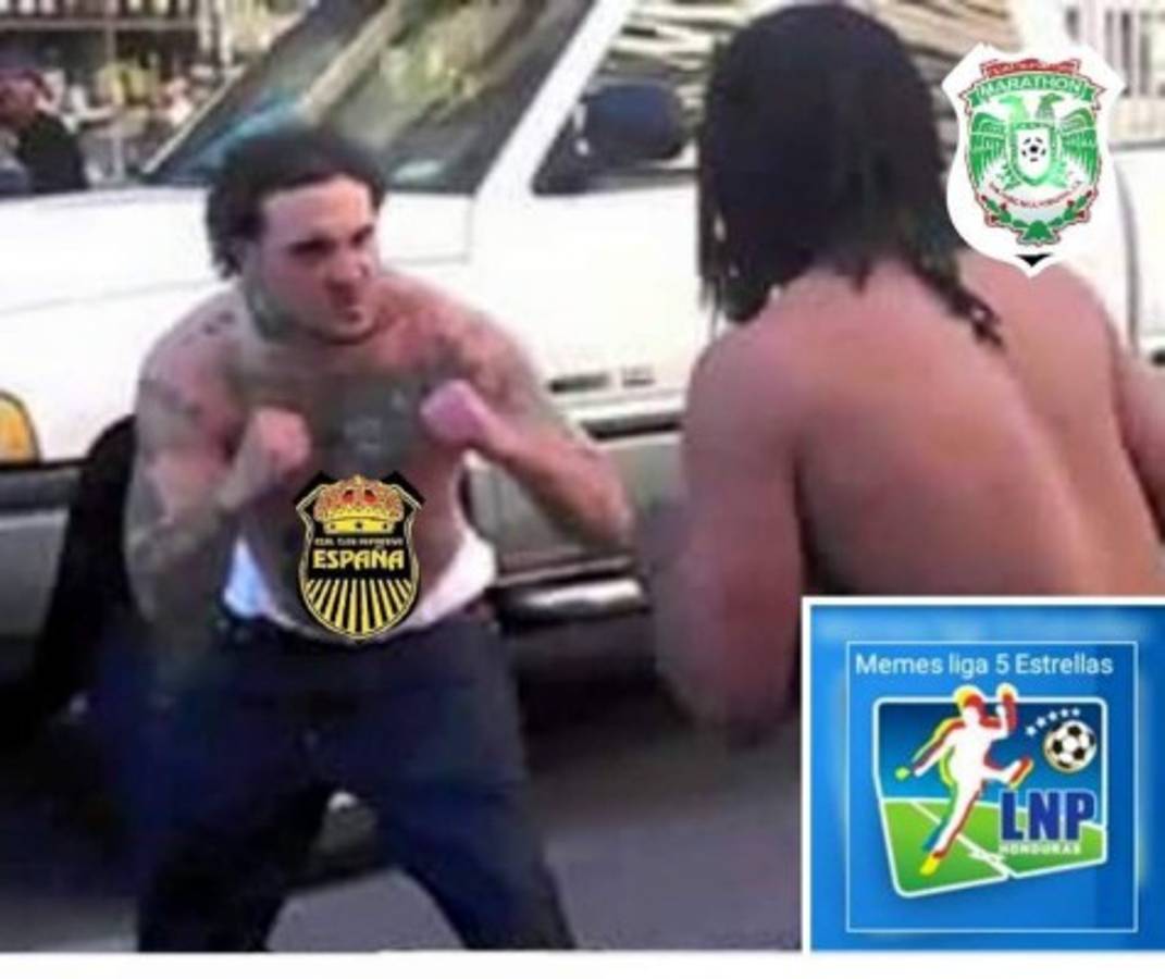 Los crueles memes del Real España-Marathón y del resto de la jornada de Liga Nacional