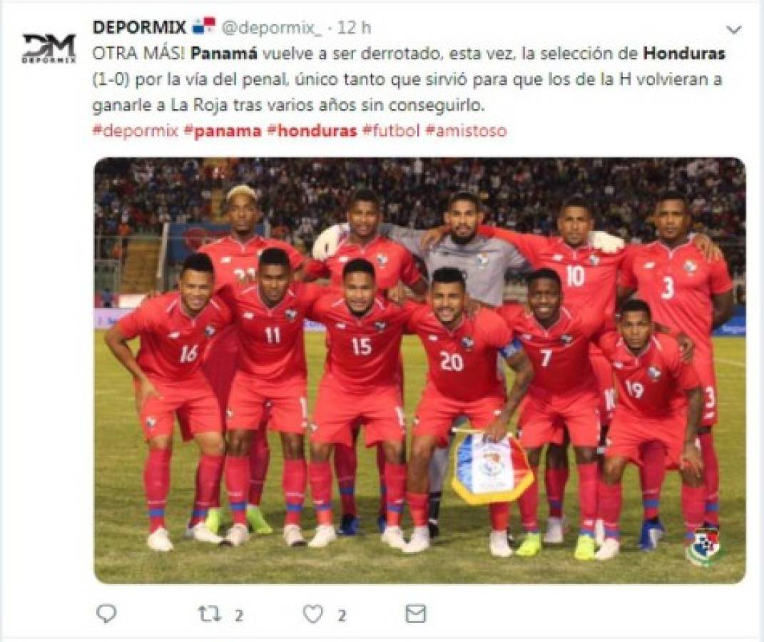 Así reaccionaron los medios panameños tras la derrota ante Honduras