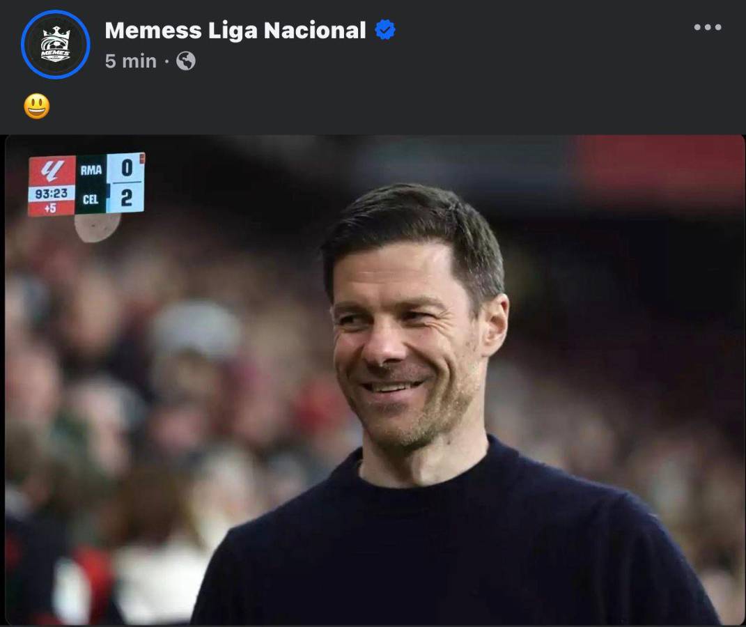 Se burlan de Xabi Alonso: los mejores memes que dejó la derrota del Real Madrid ante el Celta de Vigo por LaLiga