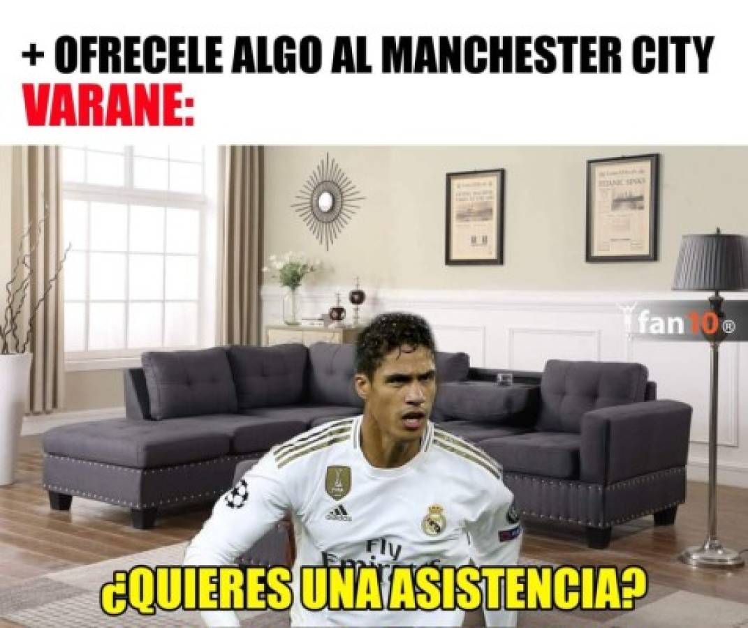 Los memes destrozan a Varane y al Real Madrid tras ser eliminados de la Champions League