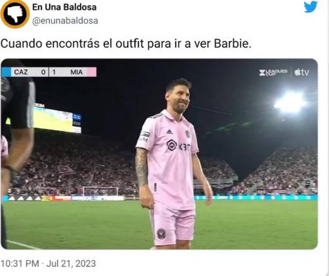 Messi es tendencia: los jocosos memes que dejó el debut y golazo de Leo en el Inter de Miami en la Leagues Cup
