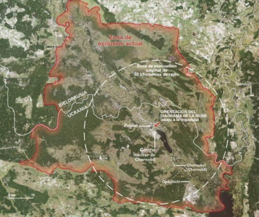 Así luce Chernobyl en la actualidad tras el desastre nuclear en 1986  