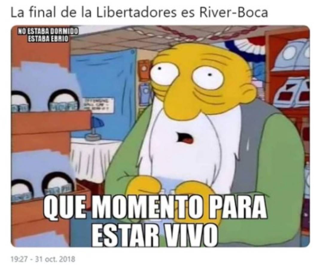 Boca y River explotan las redes con memes por la final de Copa Libertadores