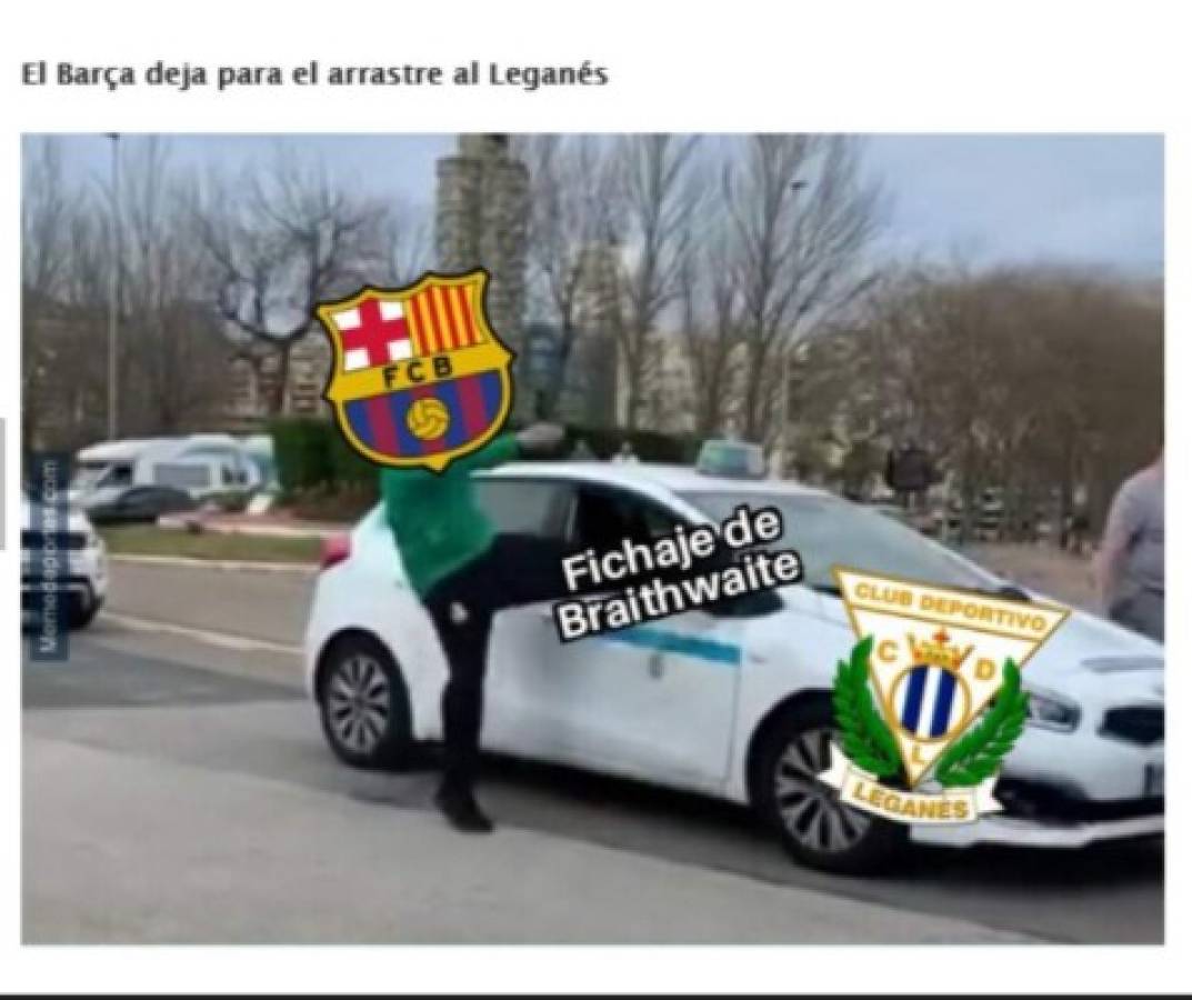 Barcelona: Los crueles memes sobre el polémico fichaje de Braithwaite