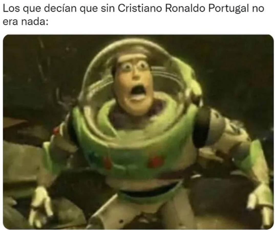 Cristiano Ronaldo es víctima de los memes por ser suplente y no meter gol en la paliza de Portugal a Suiza en el Mundial