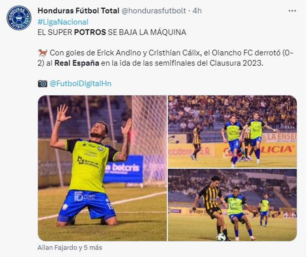 Lo que dicen los periodistas y medios deportivos sobre la casi eliminación de Real España: “El proceso seguirá”