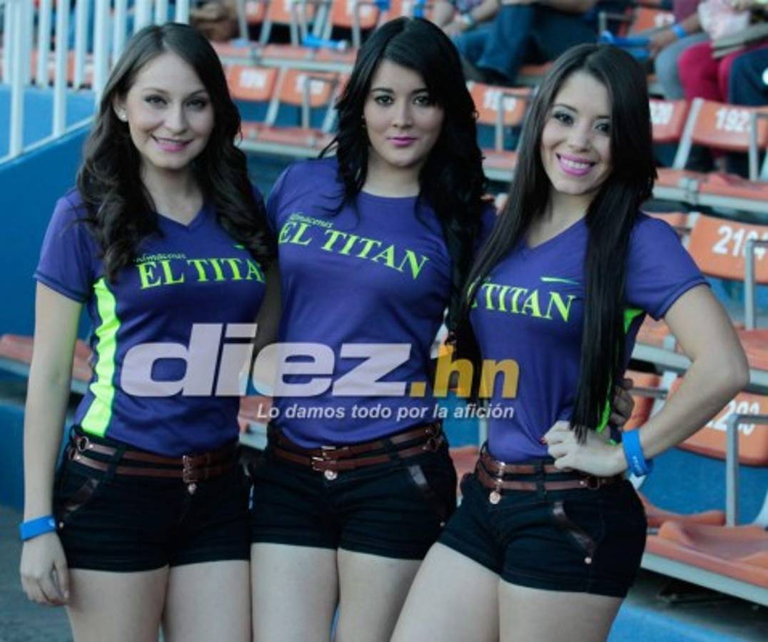Las chicas bellas en la final de Honduras