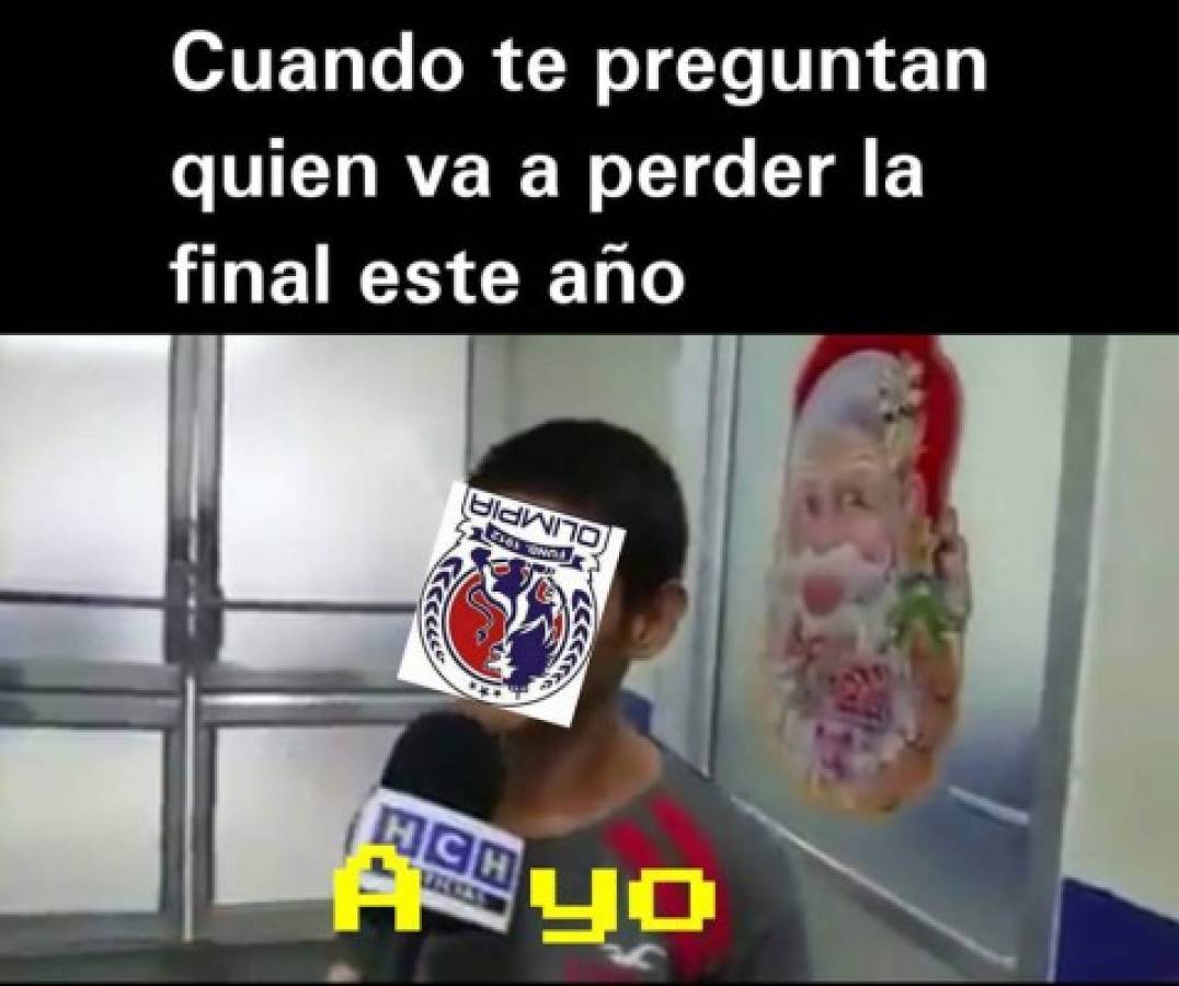 Crueles memes contra Olimpia previo a la final del domingo ante Motagua