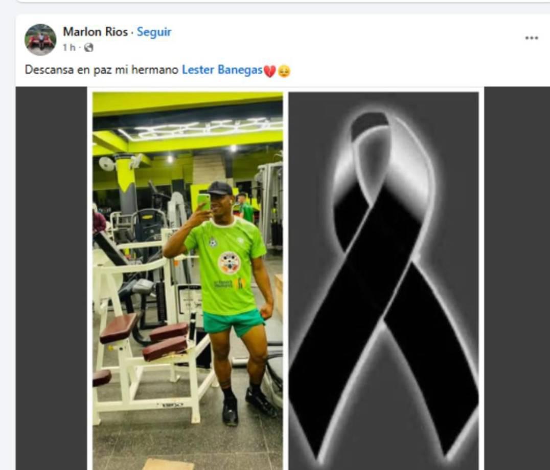 Consternación por muerte de Lester Banegas, exjugador de Liga de Ascenso: este fue su último mensaje de WhatsApp