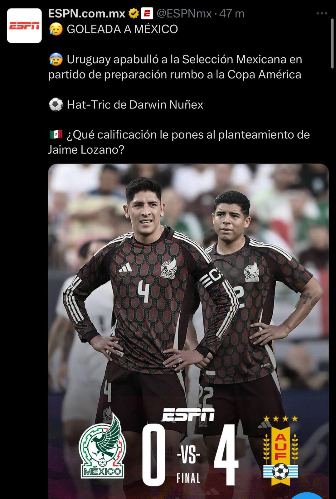 Faitelson explota y pide cambio de DT y Álvaro Morales se burla del portero: la prensa reacciona tras el México-Uruguay