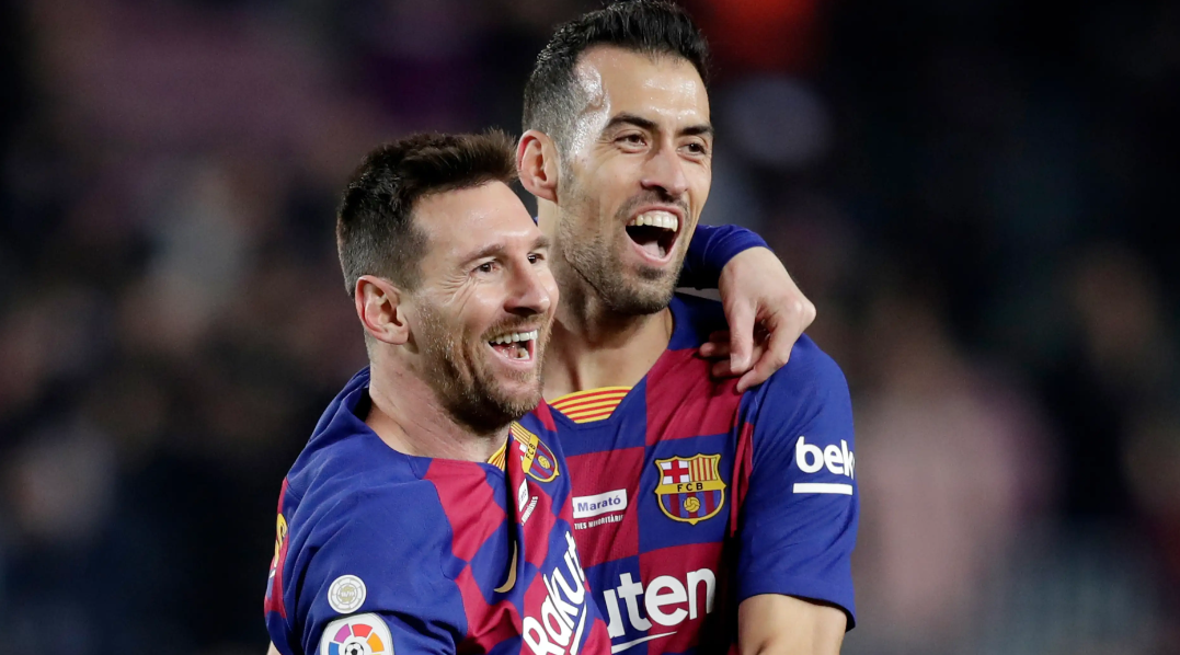 Messi y Busquets firmaron hasta diciembre del 2025 con el Inter Miami de la MLS.