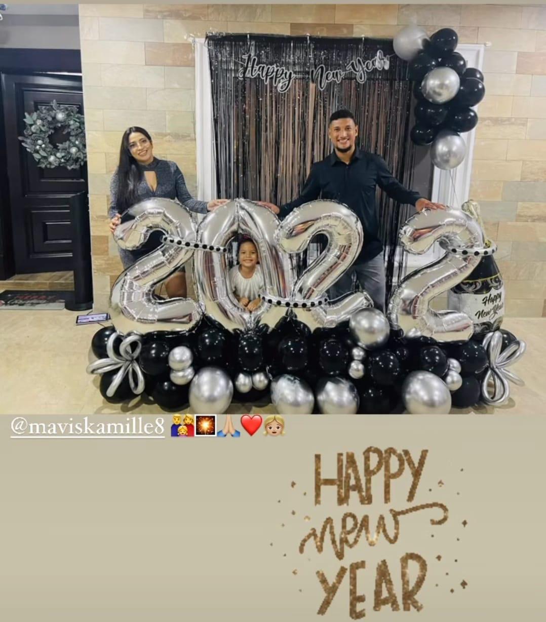 Bien acompañados: Así despidieron el 2021 los futbolistas de la Liga Nacional y legionarios hondureños